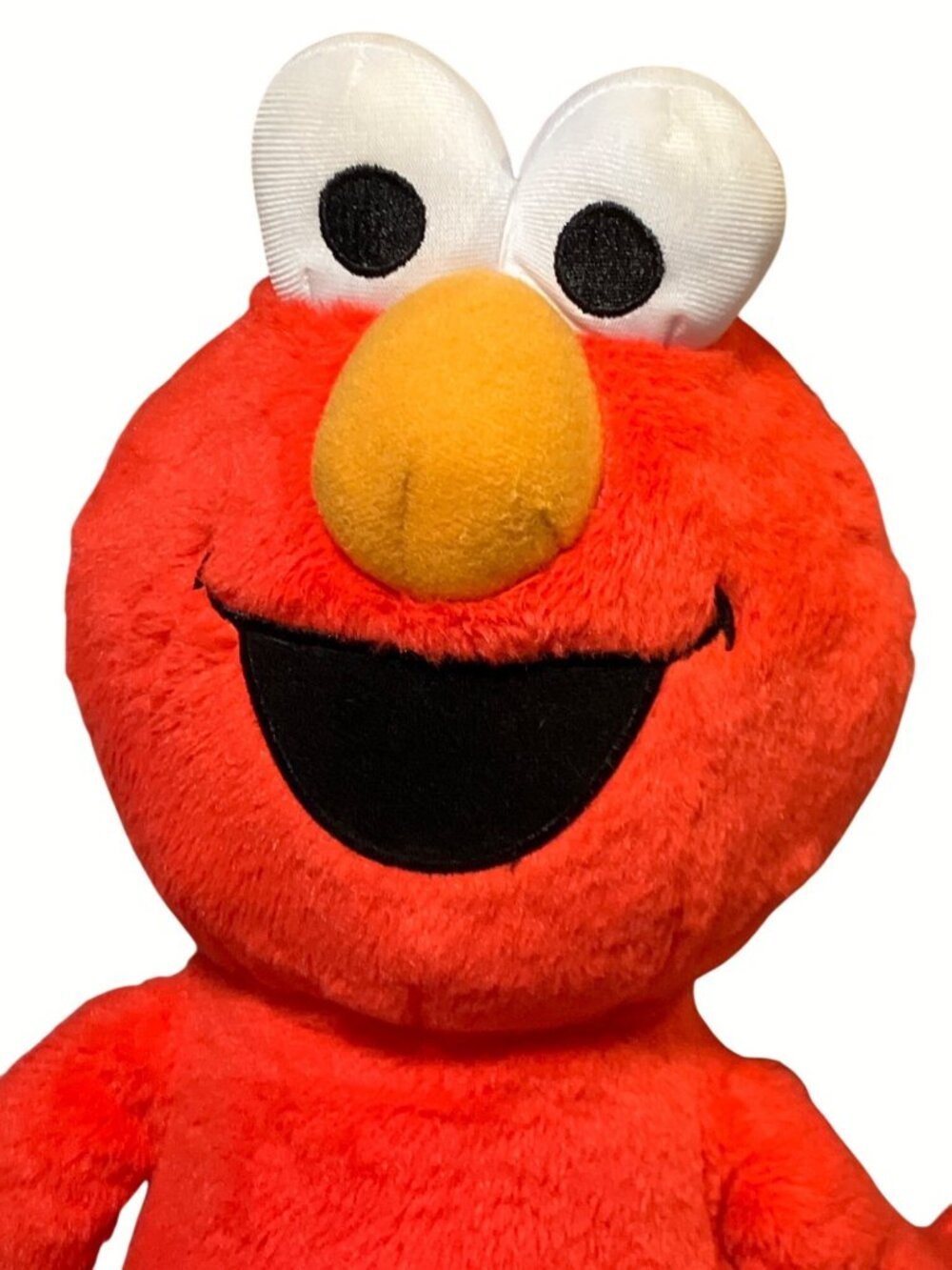 Sesame Street Elmo Plush Toy 16-Inch Red Soft Stuffed Animal Doll For Kids - Picture 2 of 9